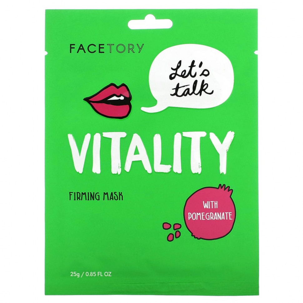  FaceTory, Vitality,     , 25  (0,85 . )    -     , -, 