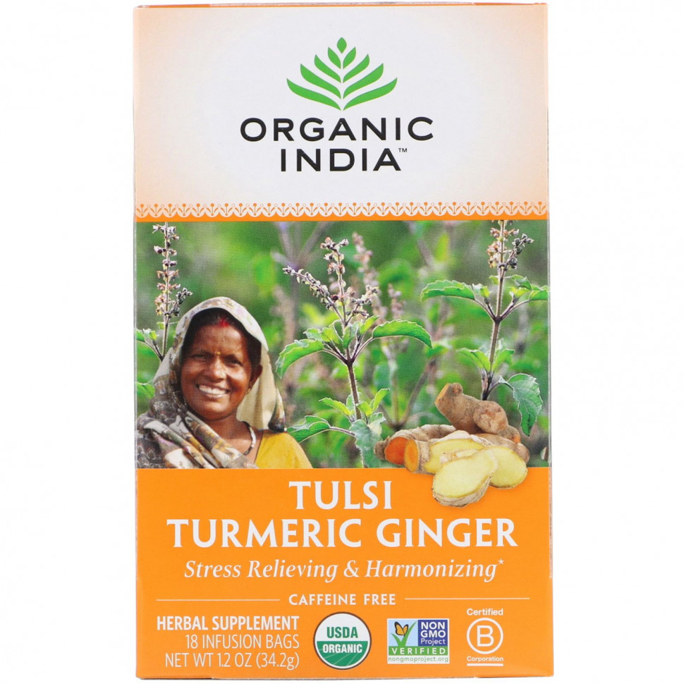  Organic India,  ,   ,  , 18  , 34,2  (1,2 )    -     , -, 