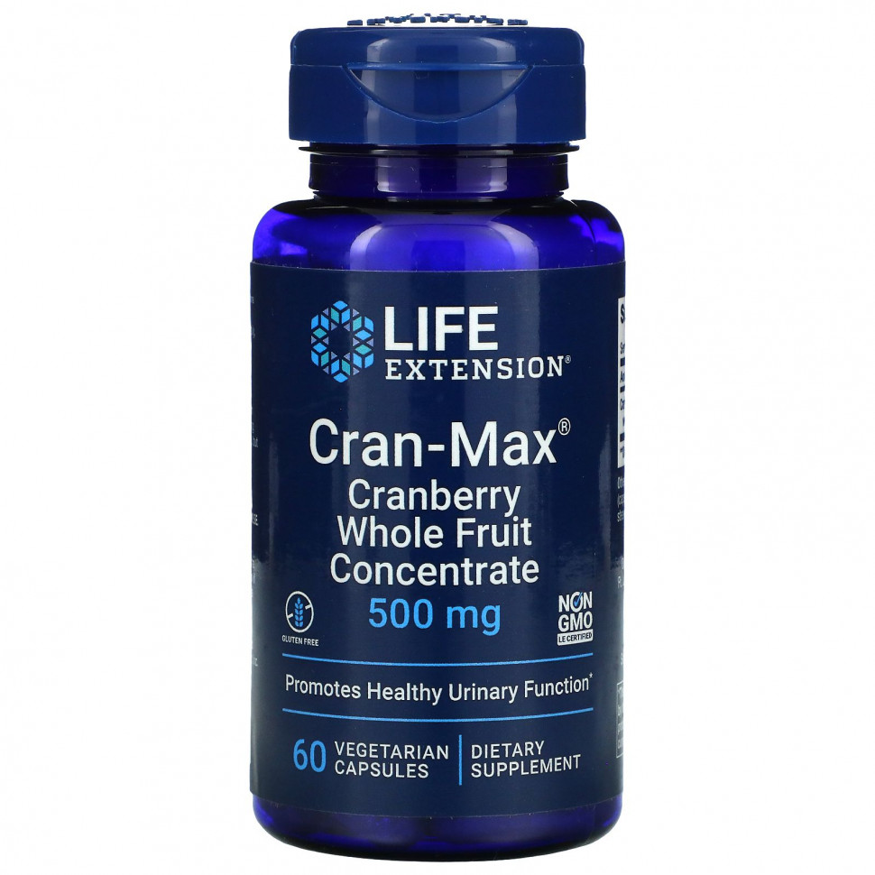  Life Extension, Cran-Max,    , 500 , 60      -     , -, 