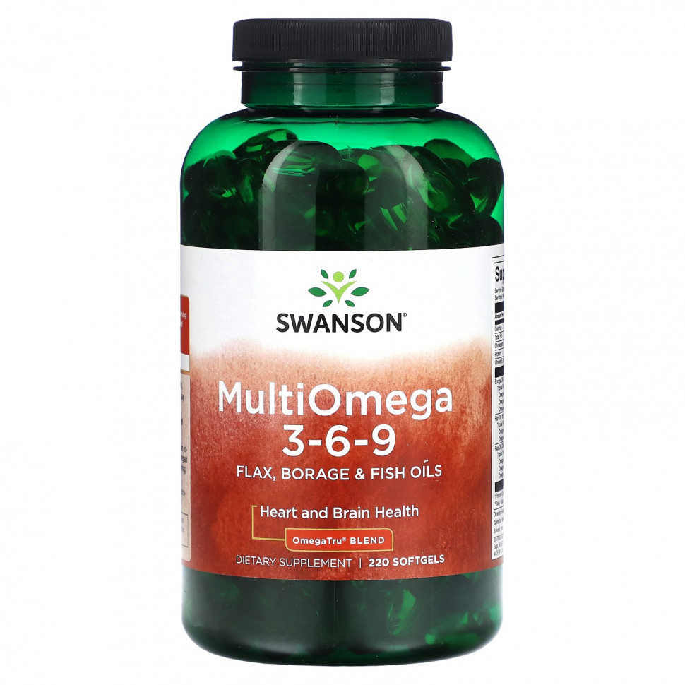  Swanson, Multi Omega 3-6-9`` 220      -     , -, 