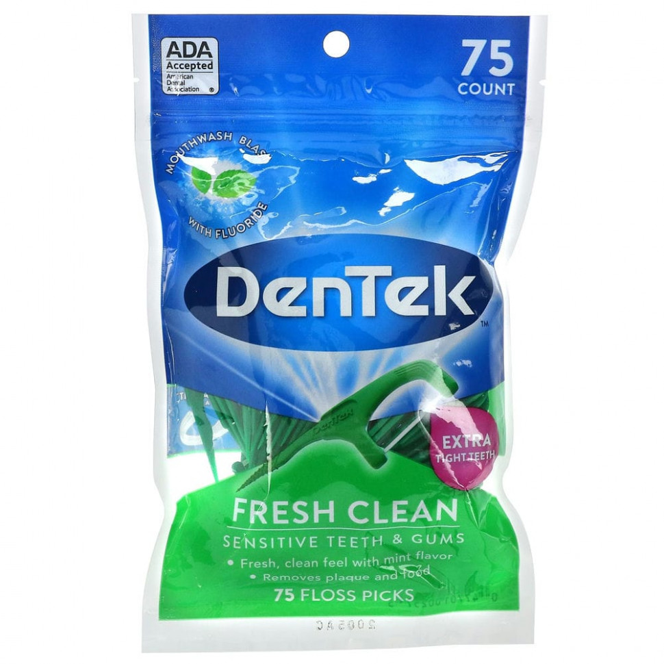  DenTek, Fresh Clean,    ,     , 75     -     , -, 