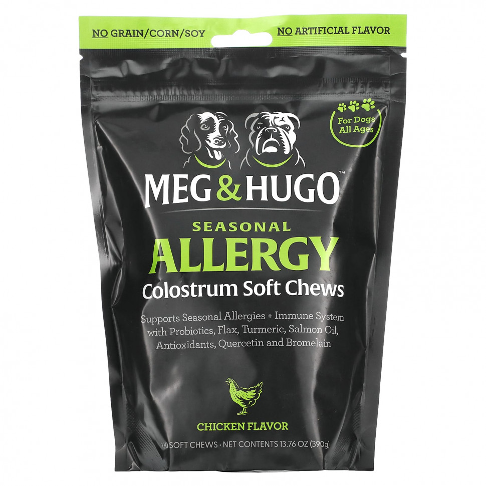  Meg & Hugo, Seasonal Allergy,    ,  ,   , , 120  , 390  (13,76 )    -     , -, 