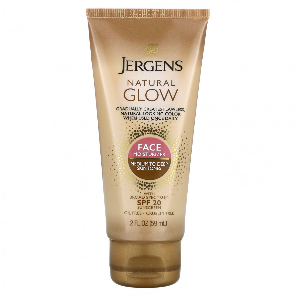  Jergens, Natural Glow,    , SPF 20,      , 59  (2 . )    -     , -, 