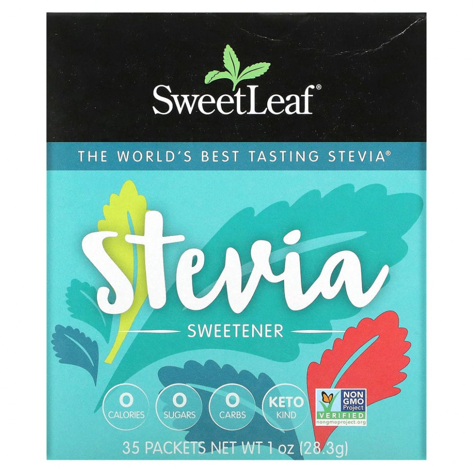  Wisdom Natural, Sweetleaf Sweetener 1Gm 35 Packet    -     , -, 