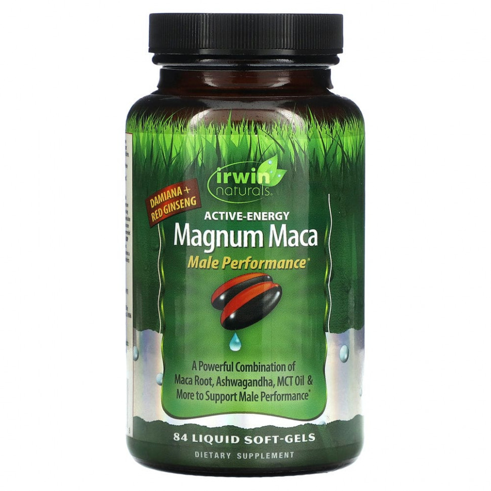  Irwin Naturals, Magnum Maca Male Performance, 84      -     , -, 