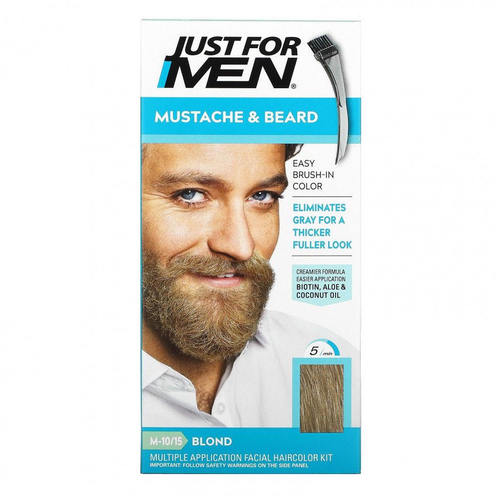  Just for Men, Mustache & Beard,          ,   M-10/15, 2 .  14     -     , -, 