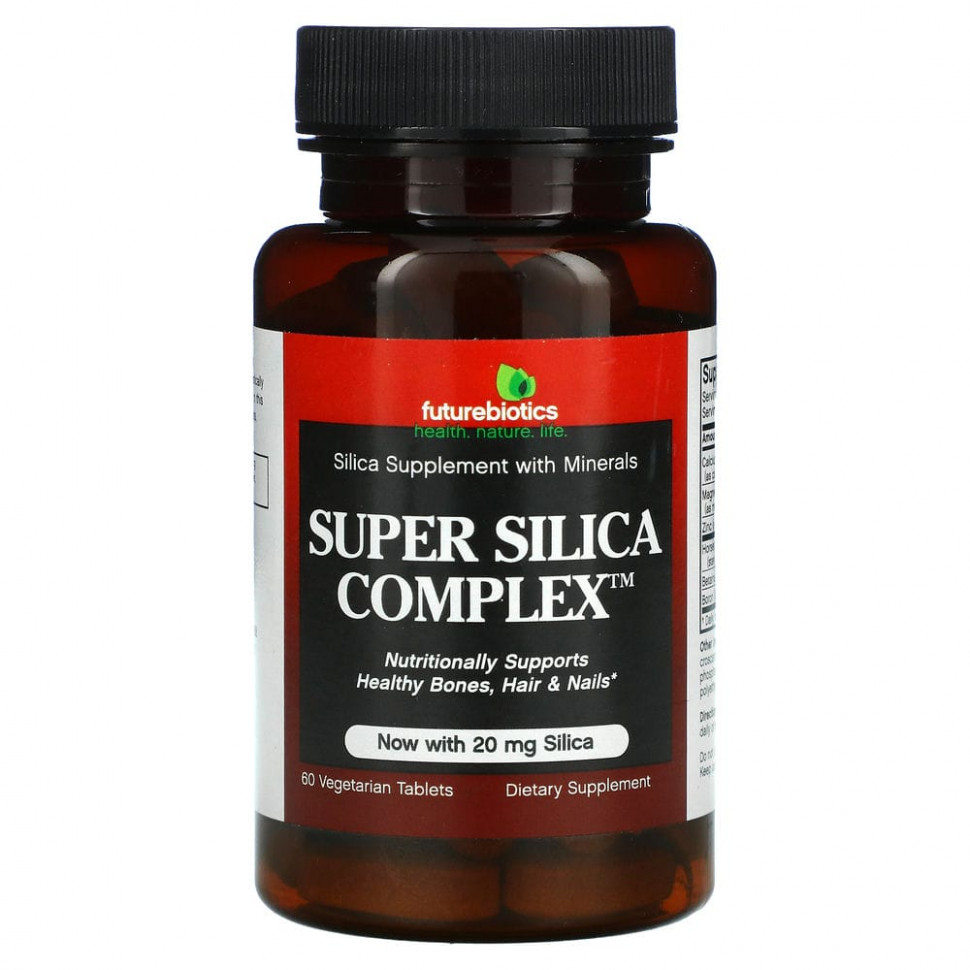  FutureBiotics, Super Silica Complex, 60      -     , -, 