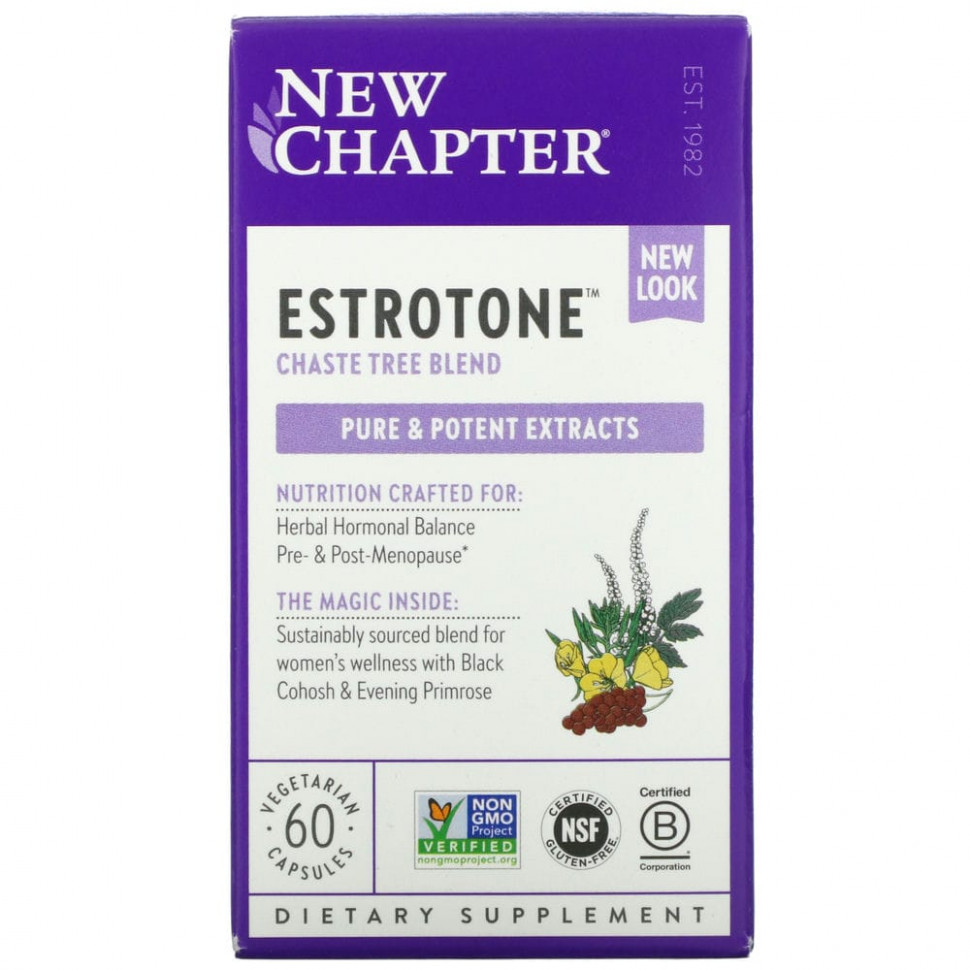  New Chapter, Estrotone, 60      -     , -, 