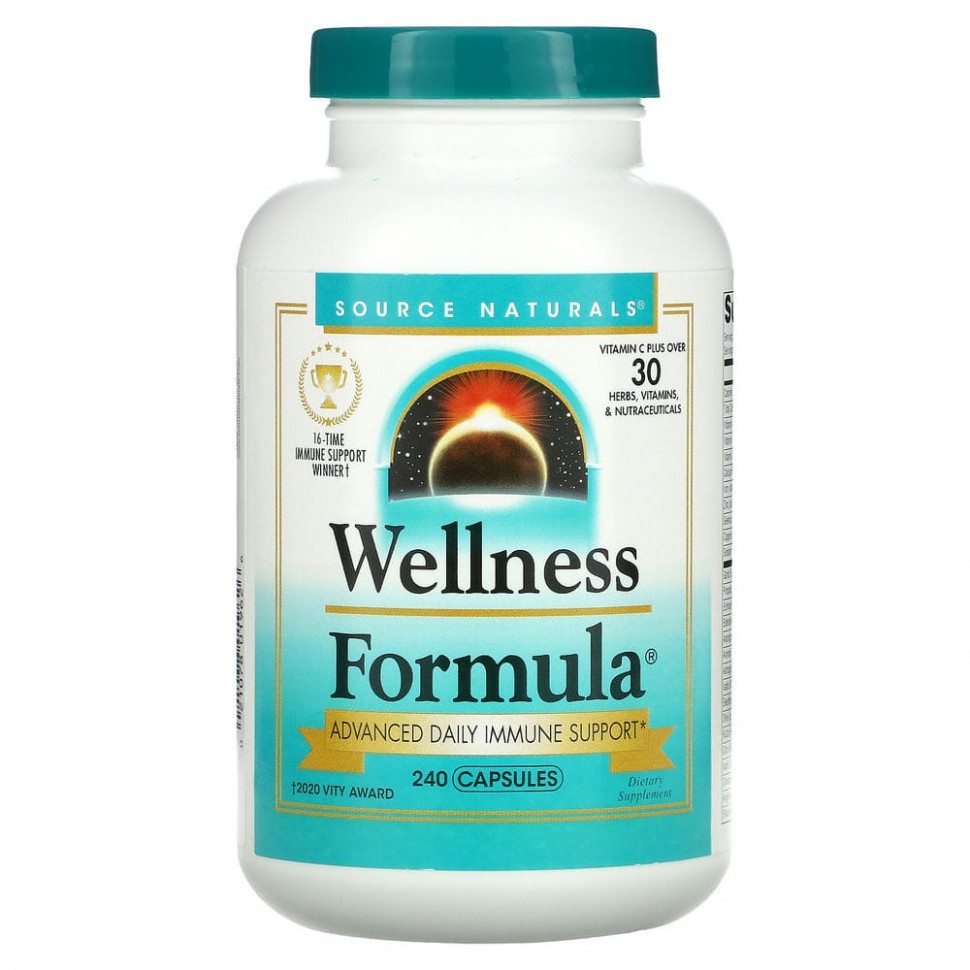  Source Naturals, Wellness Formula,    , 240   Iherb ()  