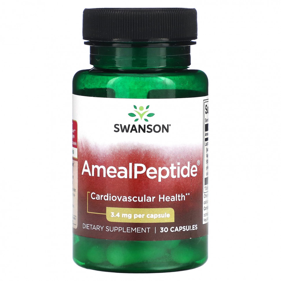  Swanson, AmealPeptide, 3,4 , 30     -     , -, 