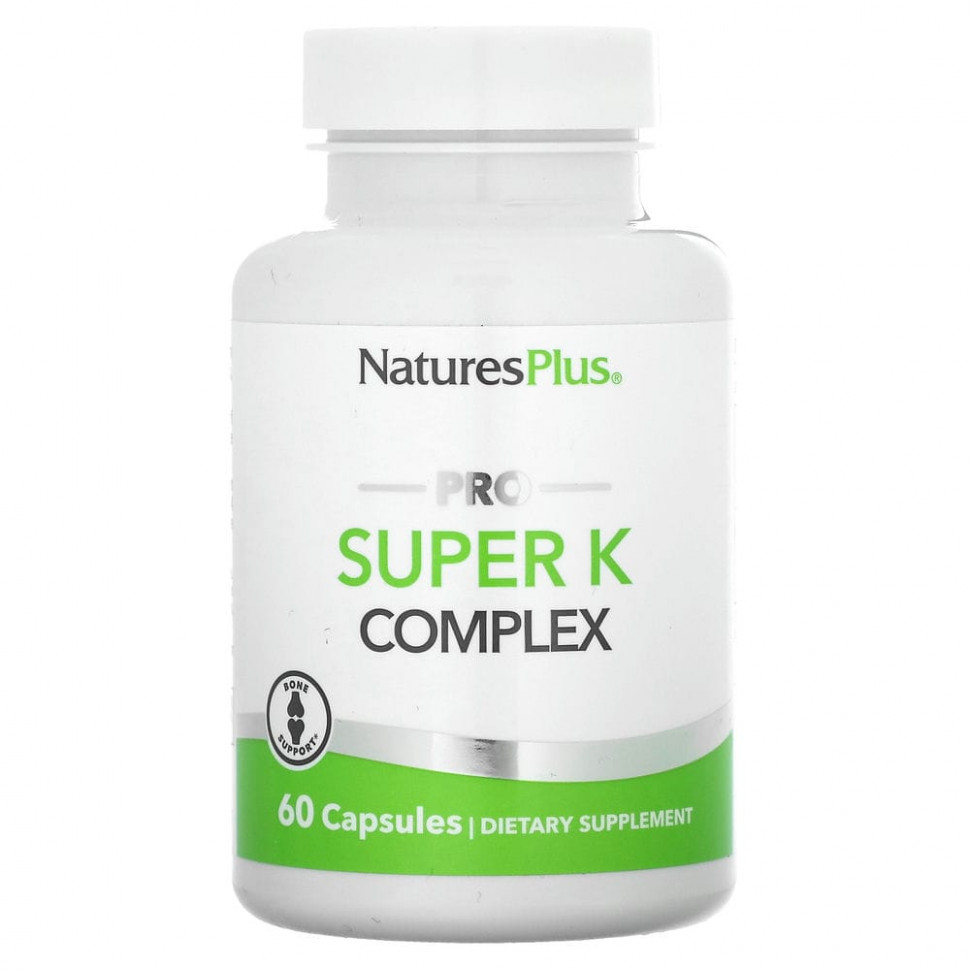  NaturesPlus, Pro Super K Complex, 60     -     , -, 