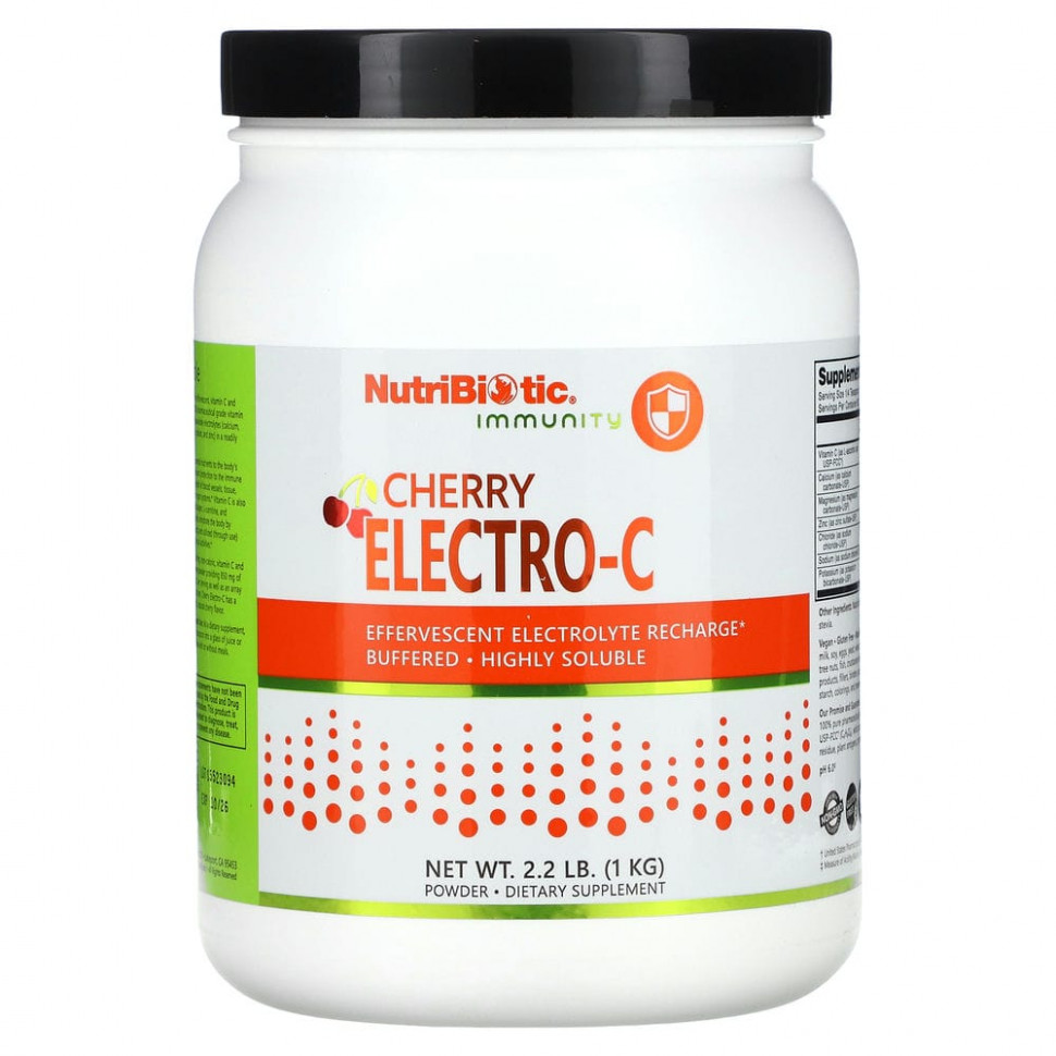  NutriBiotic, Immunity, Cherry Electro-C, 1  (2,2 )    -     , -, 