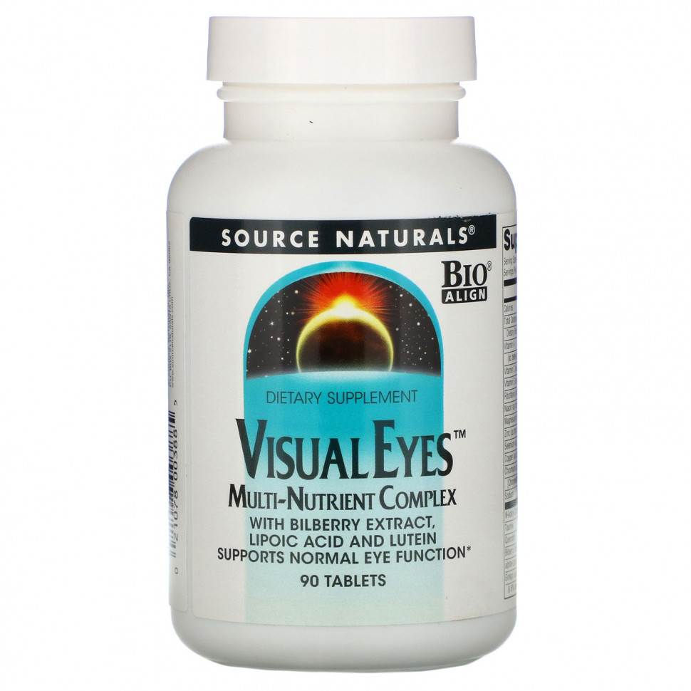  Source Naturals, Visual Eyes, - , 90     -     , -, 