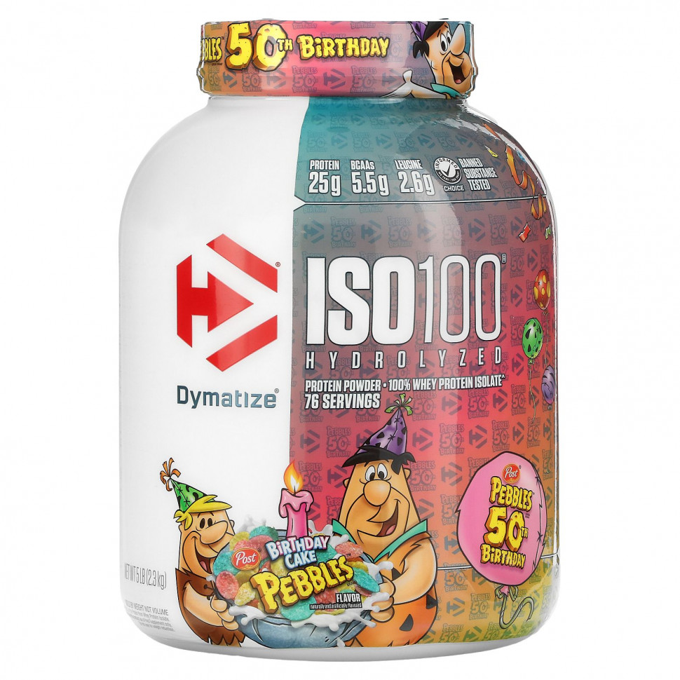  Dymatize Nutrition, ISO100,  100%-   ,    , 2,3  (5 )    -     , -, 