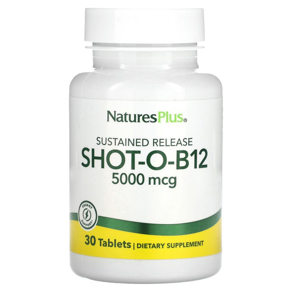  NaturesPlus, Shot-O-B12, 5000 , 30     -     , -, 