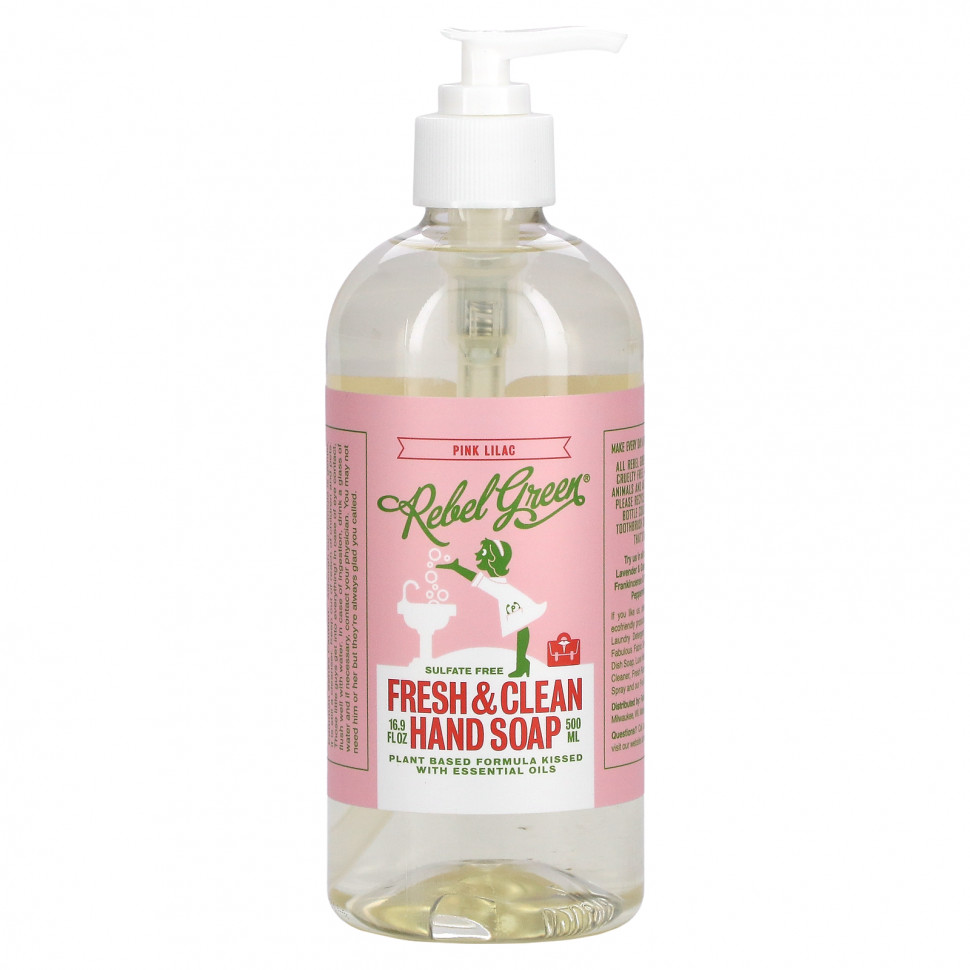  Rebel Green, Fresh & Clean,   , -, 500  (16,9 . )    -     , -, 