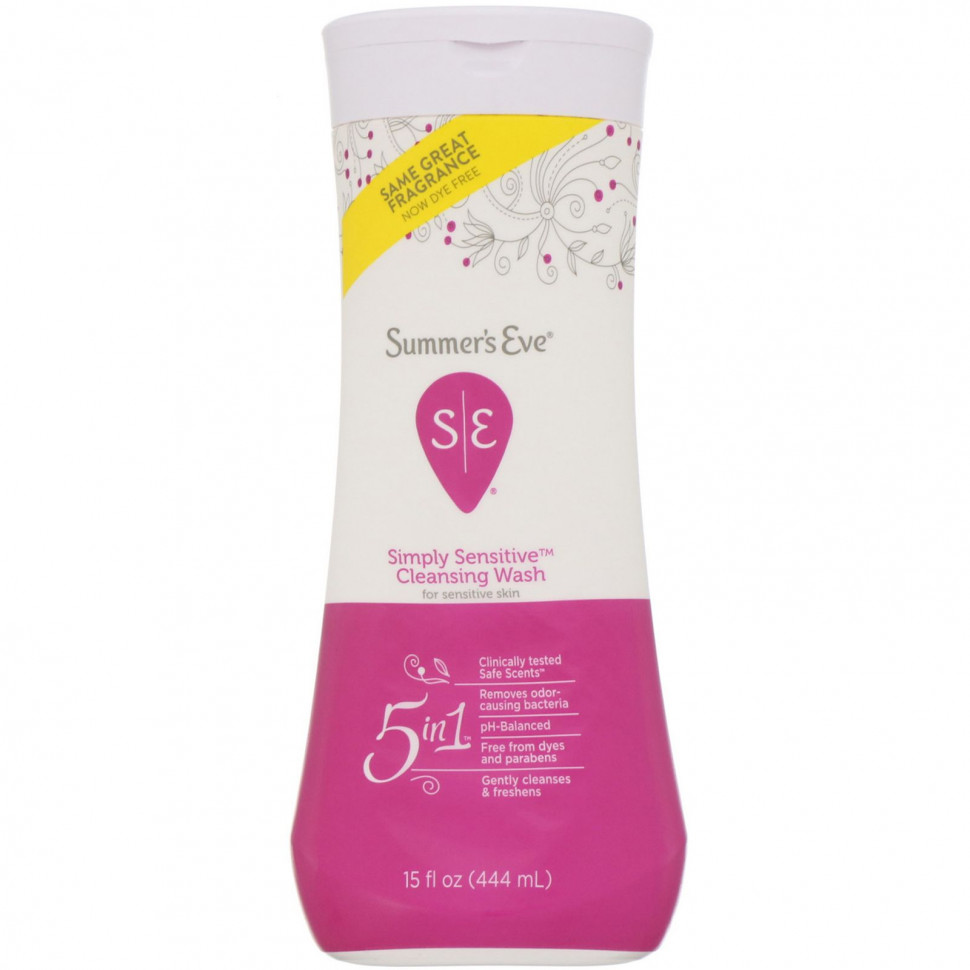  Summer's Eve,   5 in 1, Simply Sensitive, 444     -     , -, 