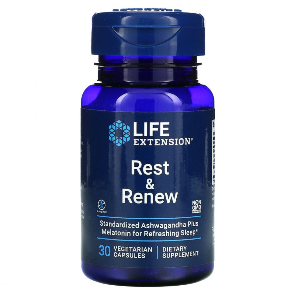  Life Extension, Rest & Renew, 30      -     , -, 