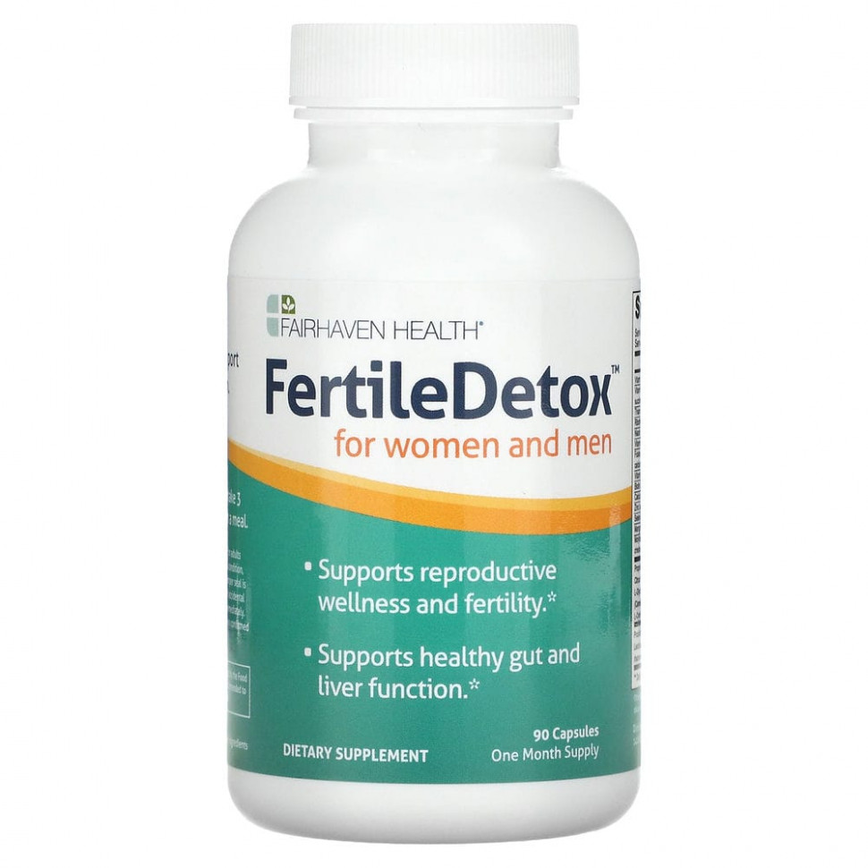  Fairhaven Health, FertileDetox,       , 90     -     , -, 