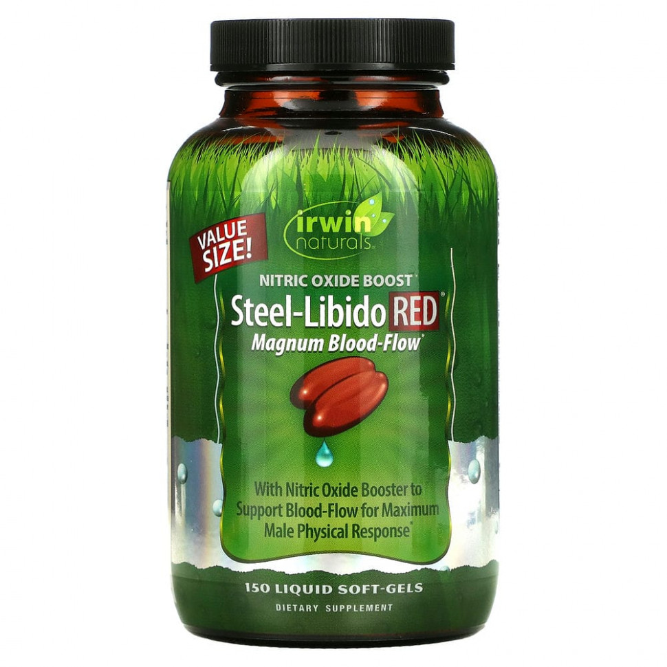  Irwin Naturals, Steel-Libido Red,  , 150         -     , -, 