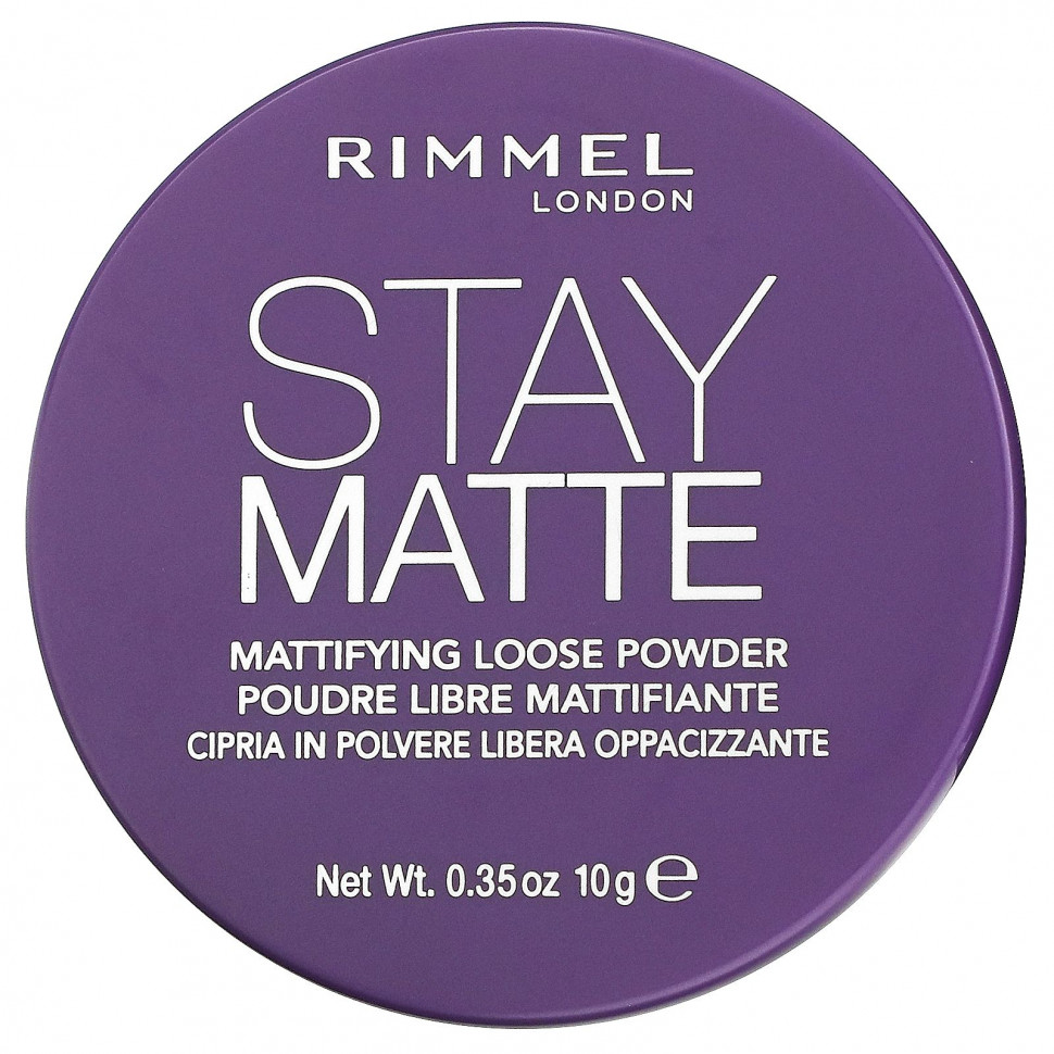  Rimmel London, Stay Matte,   , 001, 10  (0,35 )    -     , -, 