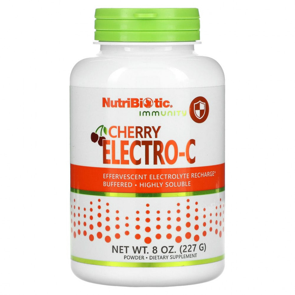  NutriBiotic, Immunity, Cherry Electro-C, , 227  (8 )    -     , -, 