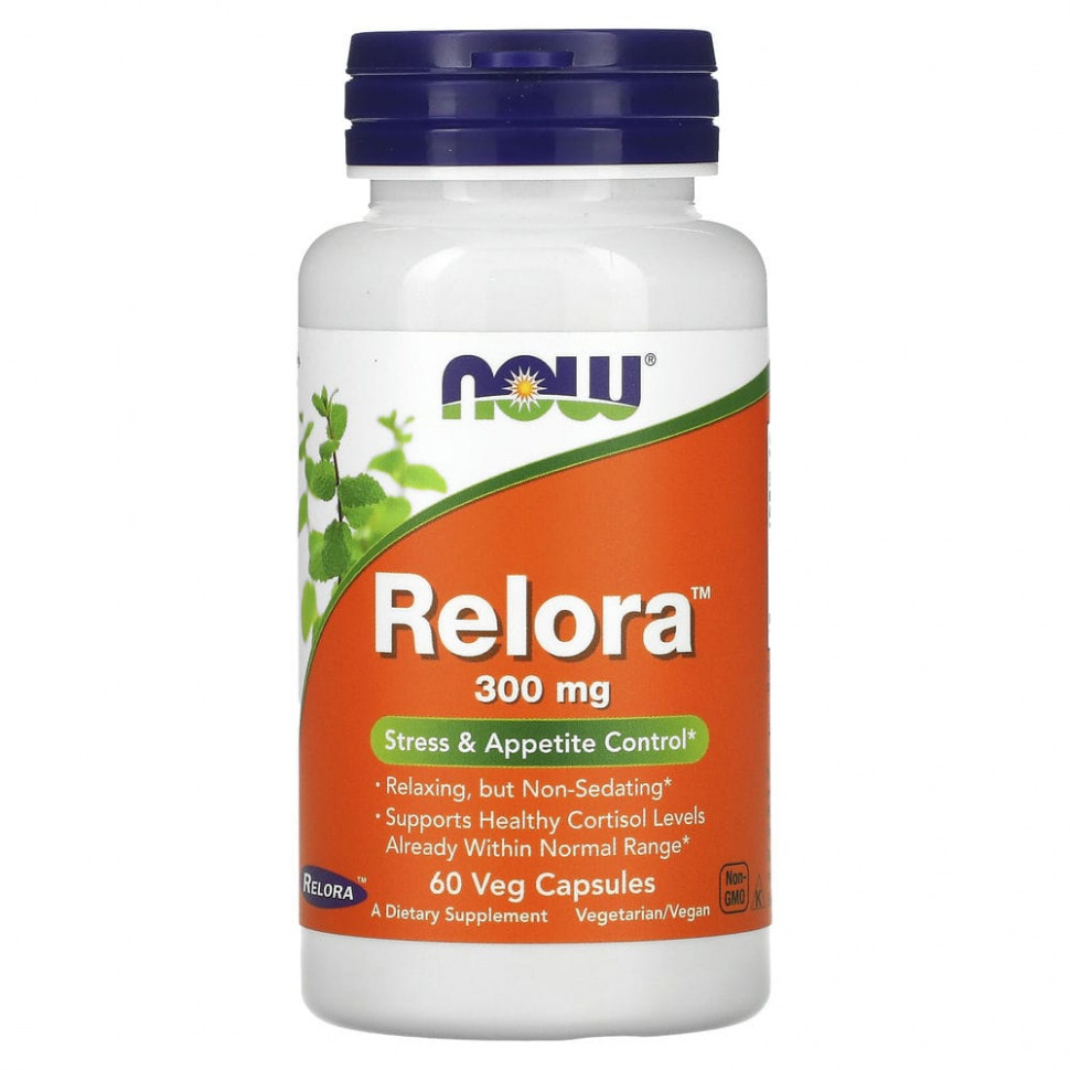  NOW Foods, Relora, 300 , 60      -     , -, 