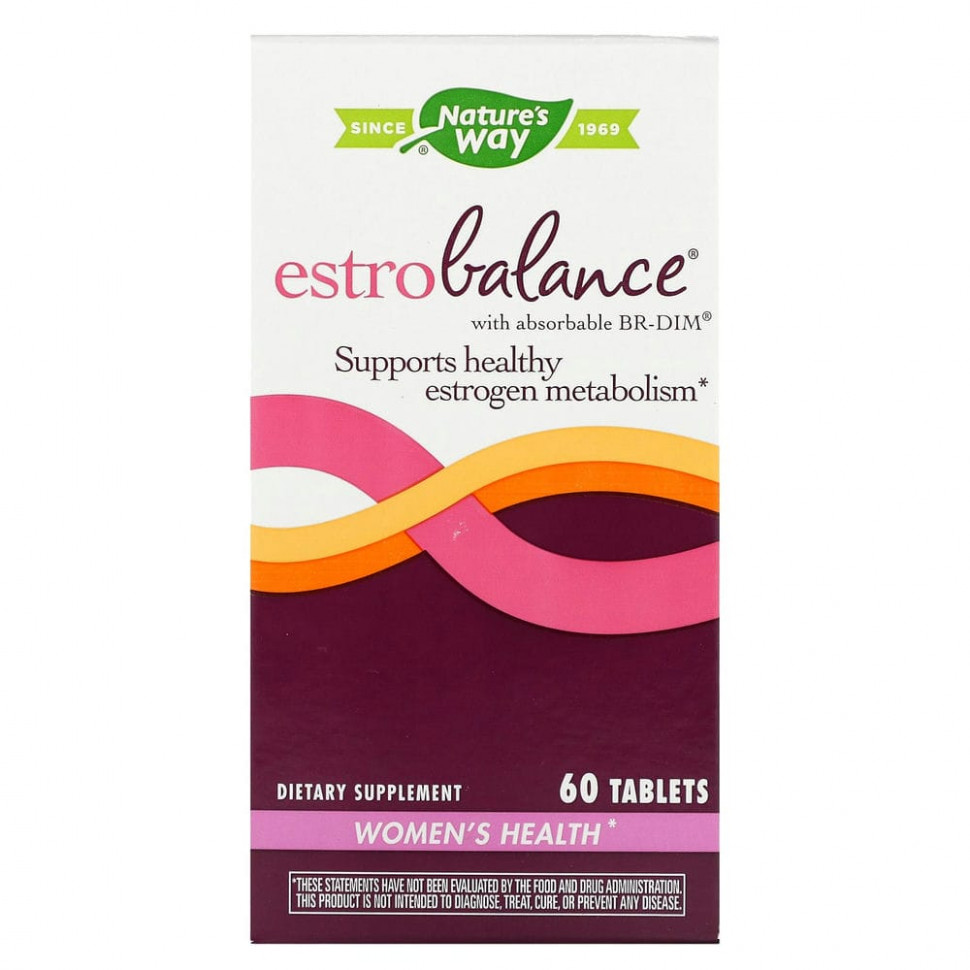  Nature's Way, EstroBalance    BR-DIM, 60     -     , -, 