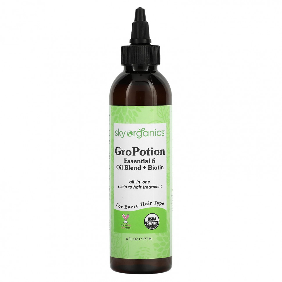  Sky Organics, GroPotion,  6   + , 177  (6 . )    -     , -, 