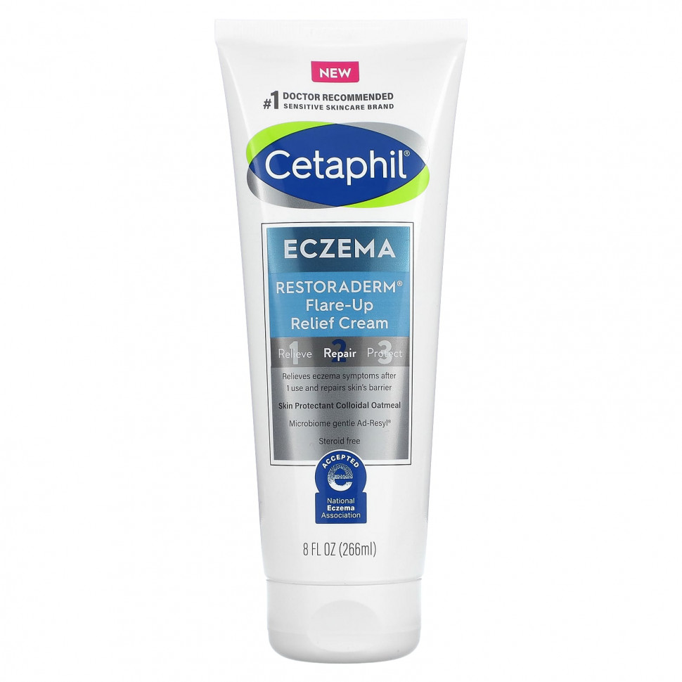 ���� Cetaphil, Eczema, Restoraderm, ���� ��� ���������� ����������, 266 �� (8 ����. �����)  Iherb (������) ������ ������