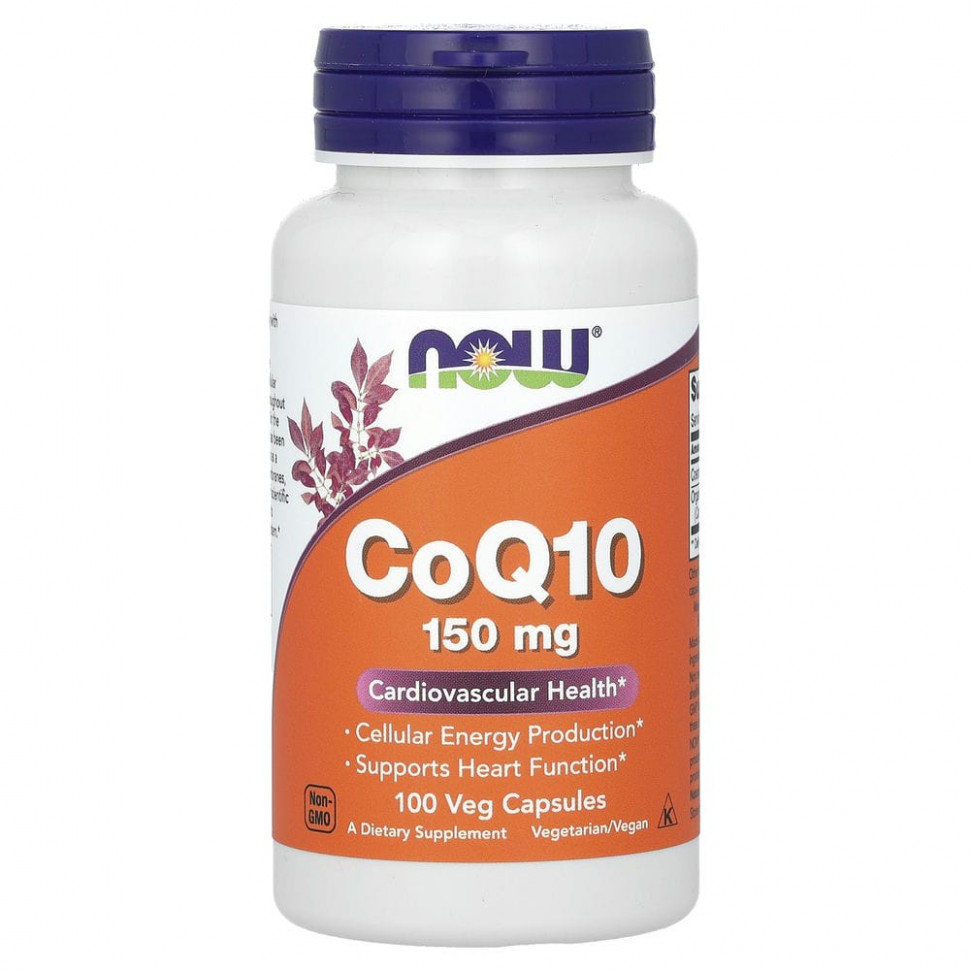  NOW Foods, CoQ10, 150 , 100      -     , -, 