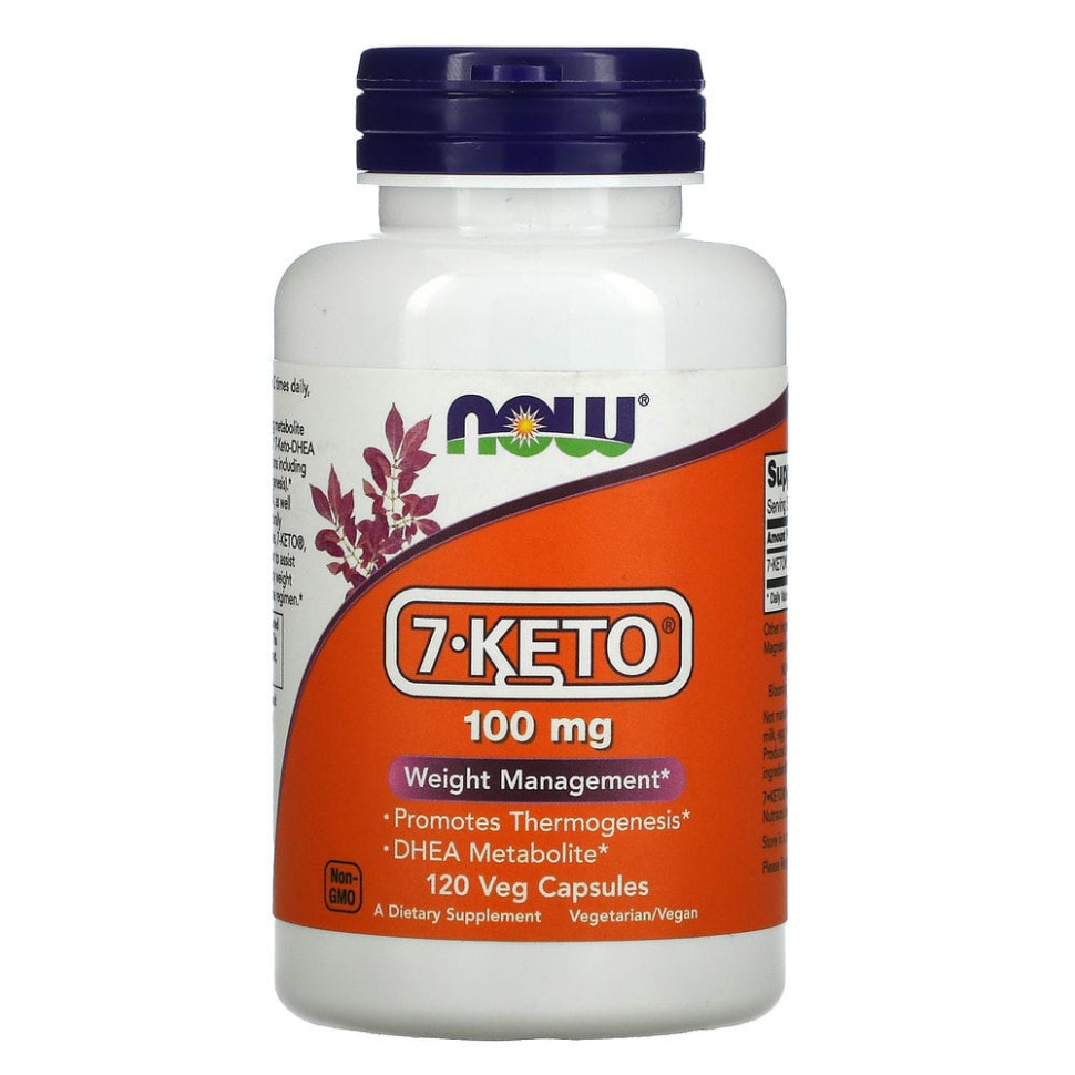  NOW Foods, 7-KETO, 100 , 120      -     , -, 