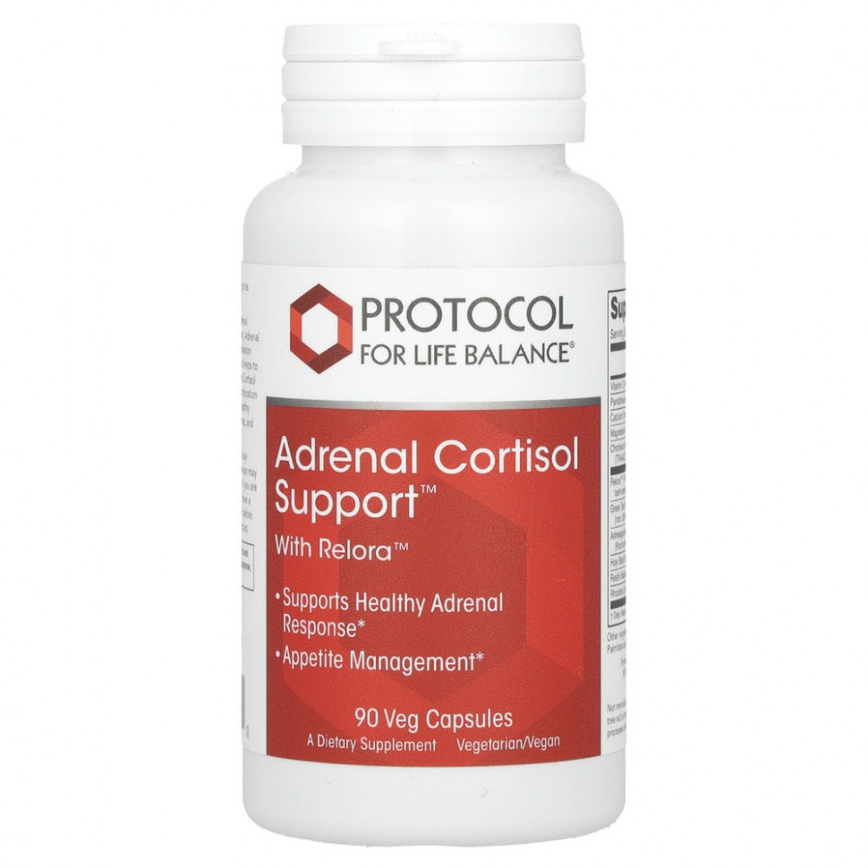  Protocol for Life Balance, Adrenal Cortisol Support  Relora,    , 90      -     , -, 