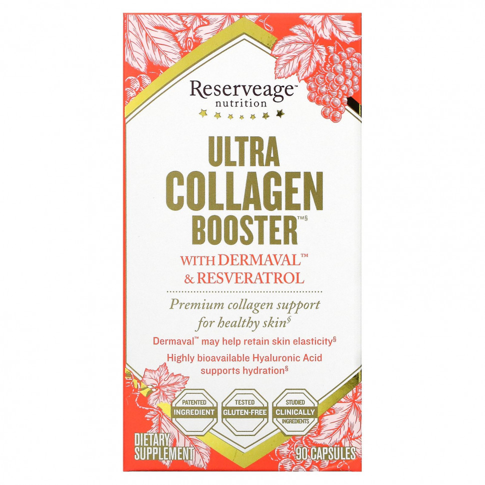  ReserveAge Nutrition, Ultra Collagen Booster, 90     -     , -, 