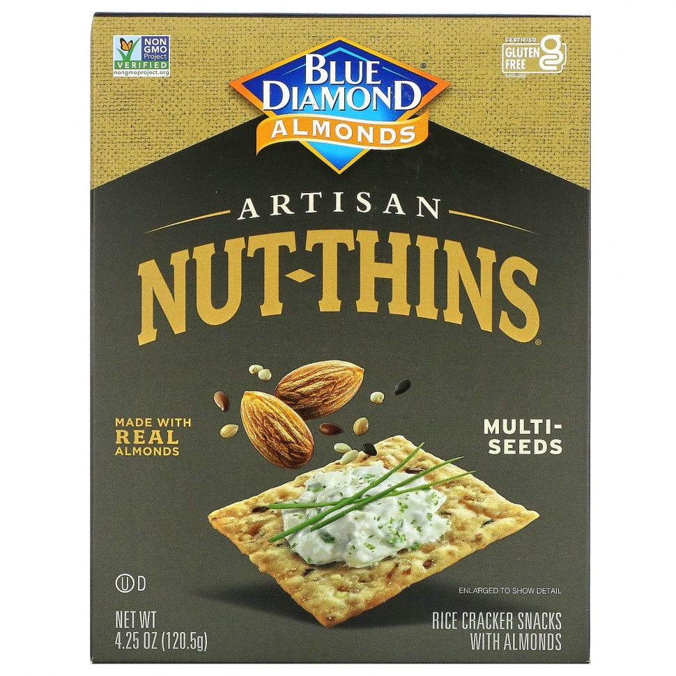  Blue Diamond, Almonds, Artisan Nut-Thins,    ,  , 120,5  (4,25 )    -     , -, 