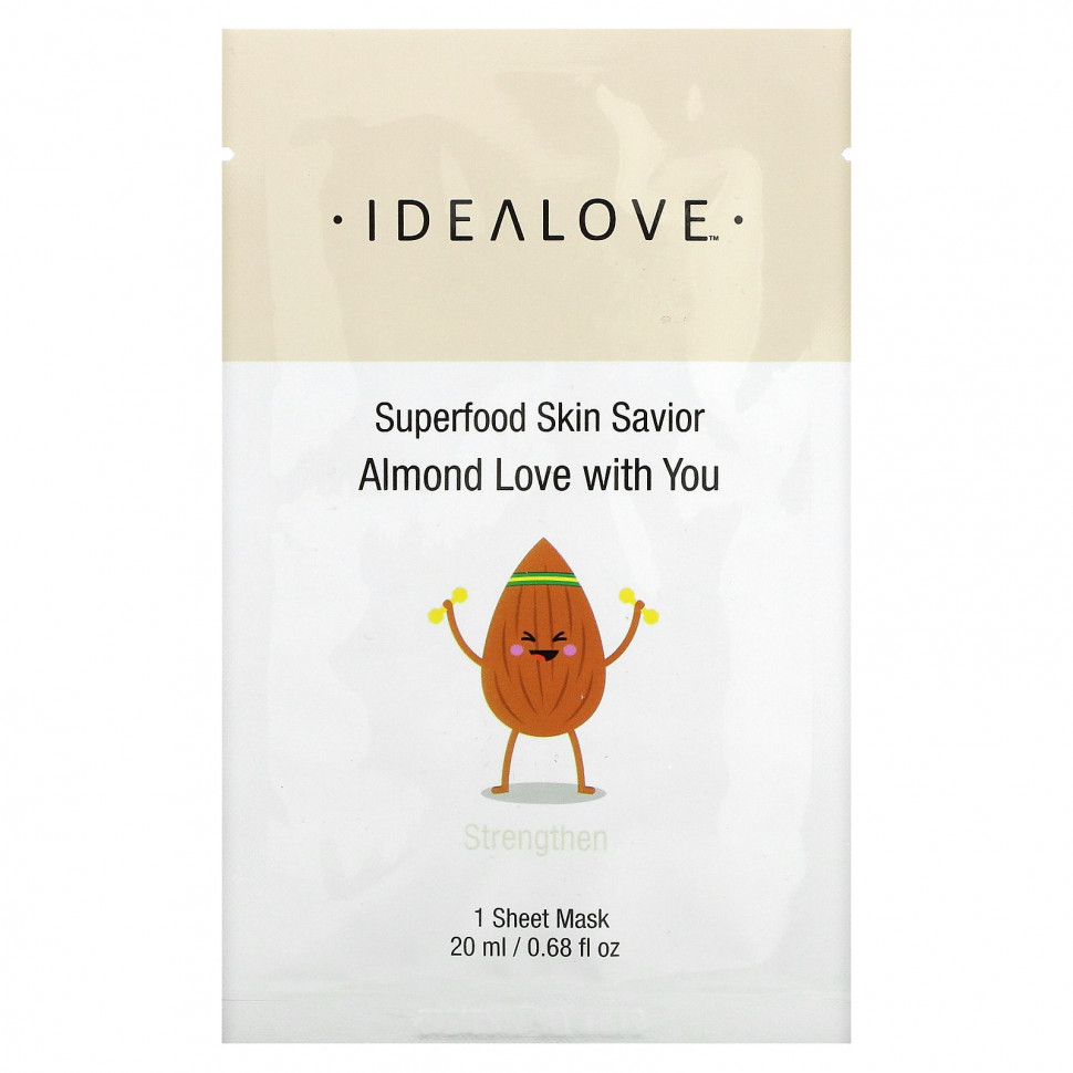  Idealove, Superfood Skin Savior, Almond Love with You, 1  , 20  (0,68 . )    -     , -, 