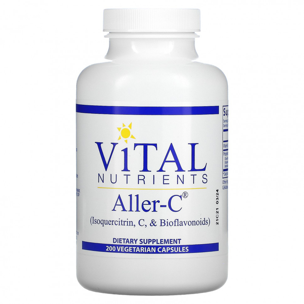  Vital Nutrients, Aller-C, 200      -     , -, 