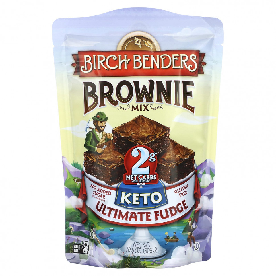  Birch Benders, Brownie Mix, Keto,  , 306  (10,8 )    -     , -, 