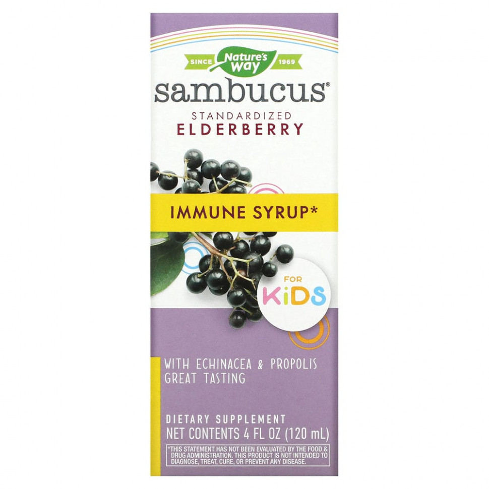  Nature's Way, Sambucus  ,   ,    , 120  (4 . )    -     , -, 