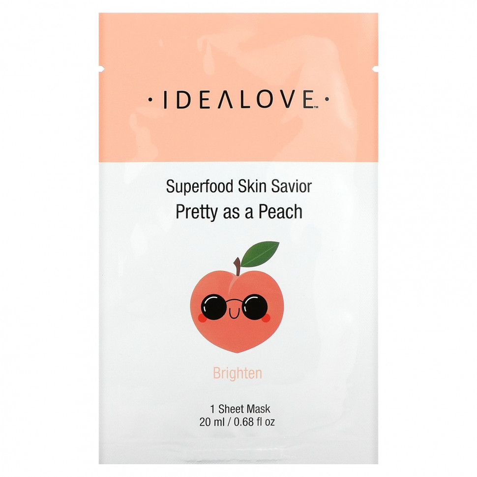  Idealove, Superfood Skin Savior, Pretty as a Peach, 1  , 20  (0,68 . )    -     , -, 