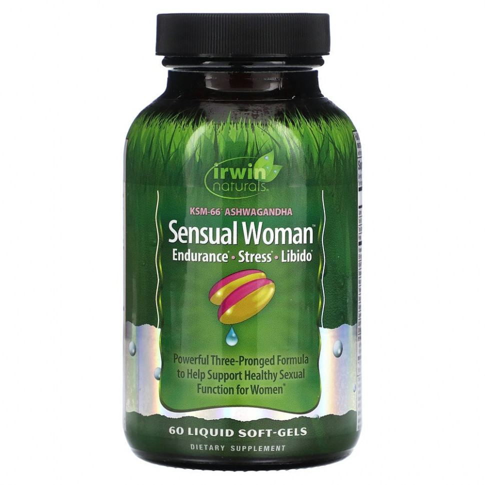  Irwin Naturals, Sensual Women, Endurance, Stress, Libido, 60        -     , -, 