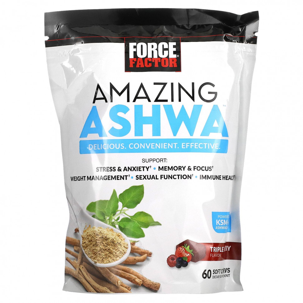  Force Factor, Amazing Ashwa,  , 60      -     , -, 