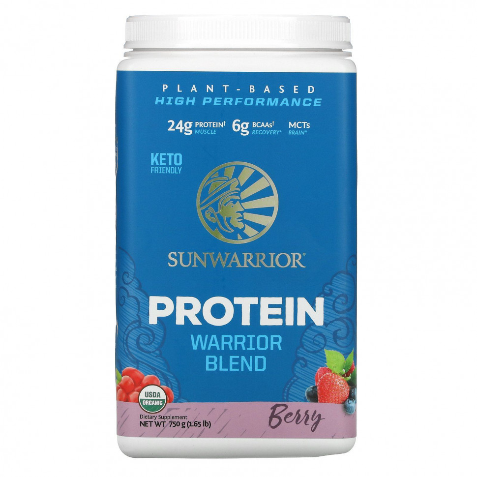  Sunwarrior, Warrior Blend Protein,   , , 750  (1,65 )    -     , -, 