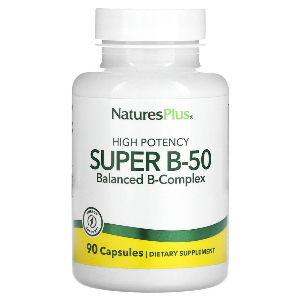  NaturesPlus, Super B-50   , 90     -     , -, 