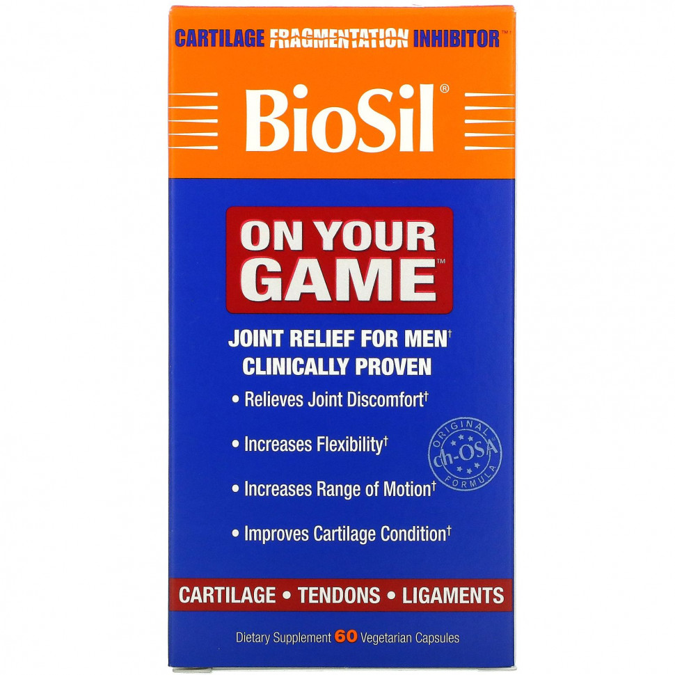  BioSil by Natural Factors, On Your Game, 60    Iherb ()  