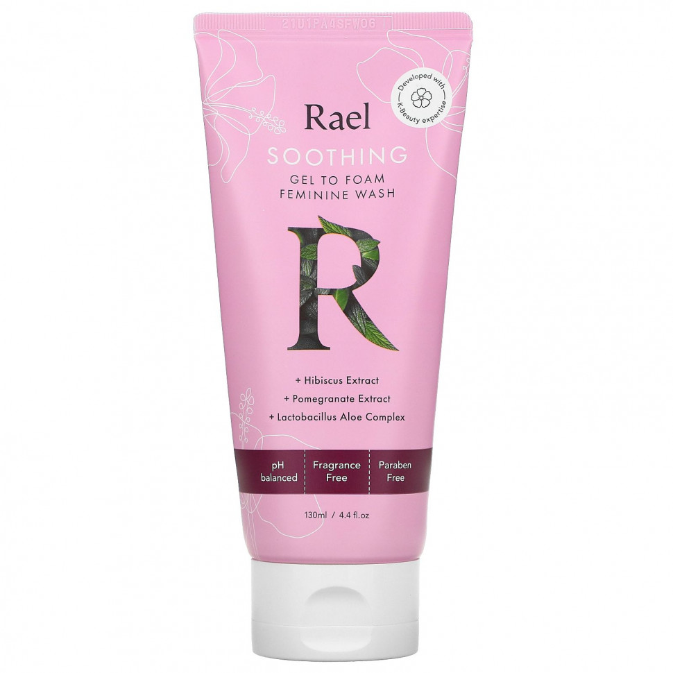  Rael, Soothing Gel To Foam Feminine Wash,  , 130  (4,4 . )    -     , -, 