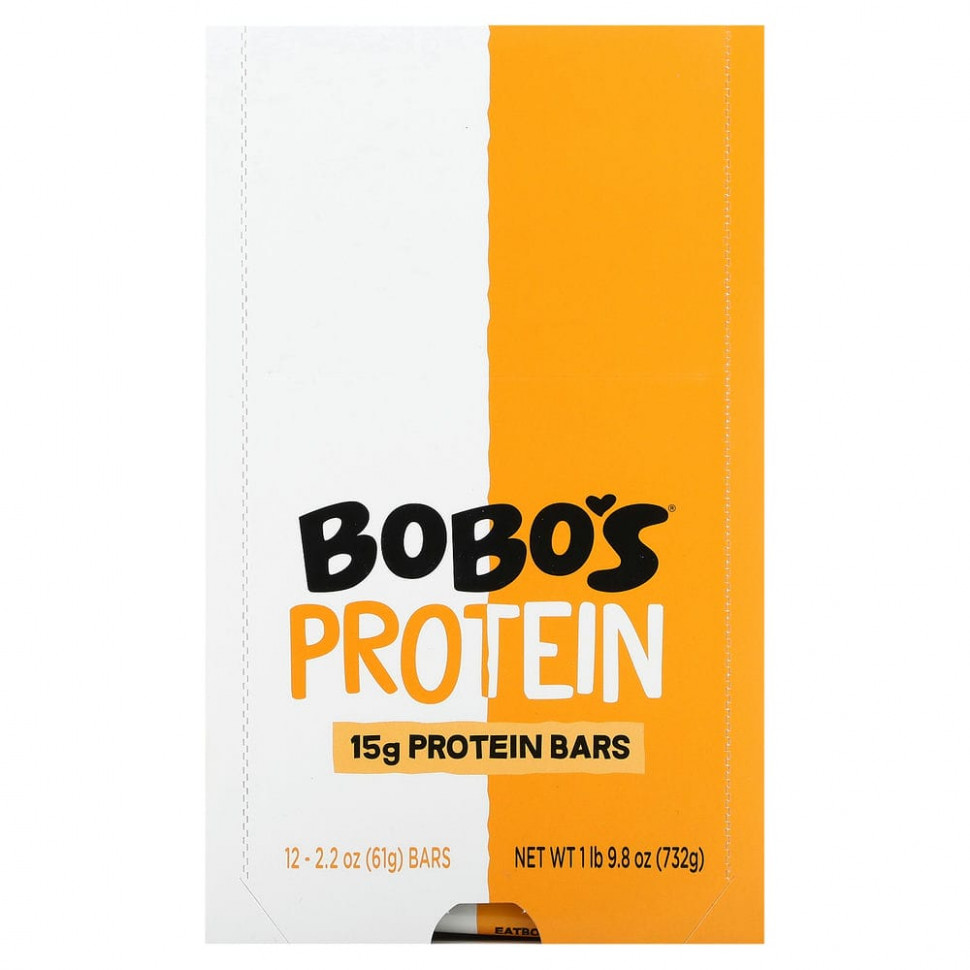  Bobo's Oat Bars, Protein Bars,     , 12 , 61  (2,2 )    -     , -, 