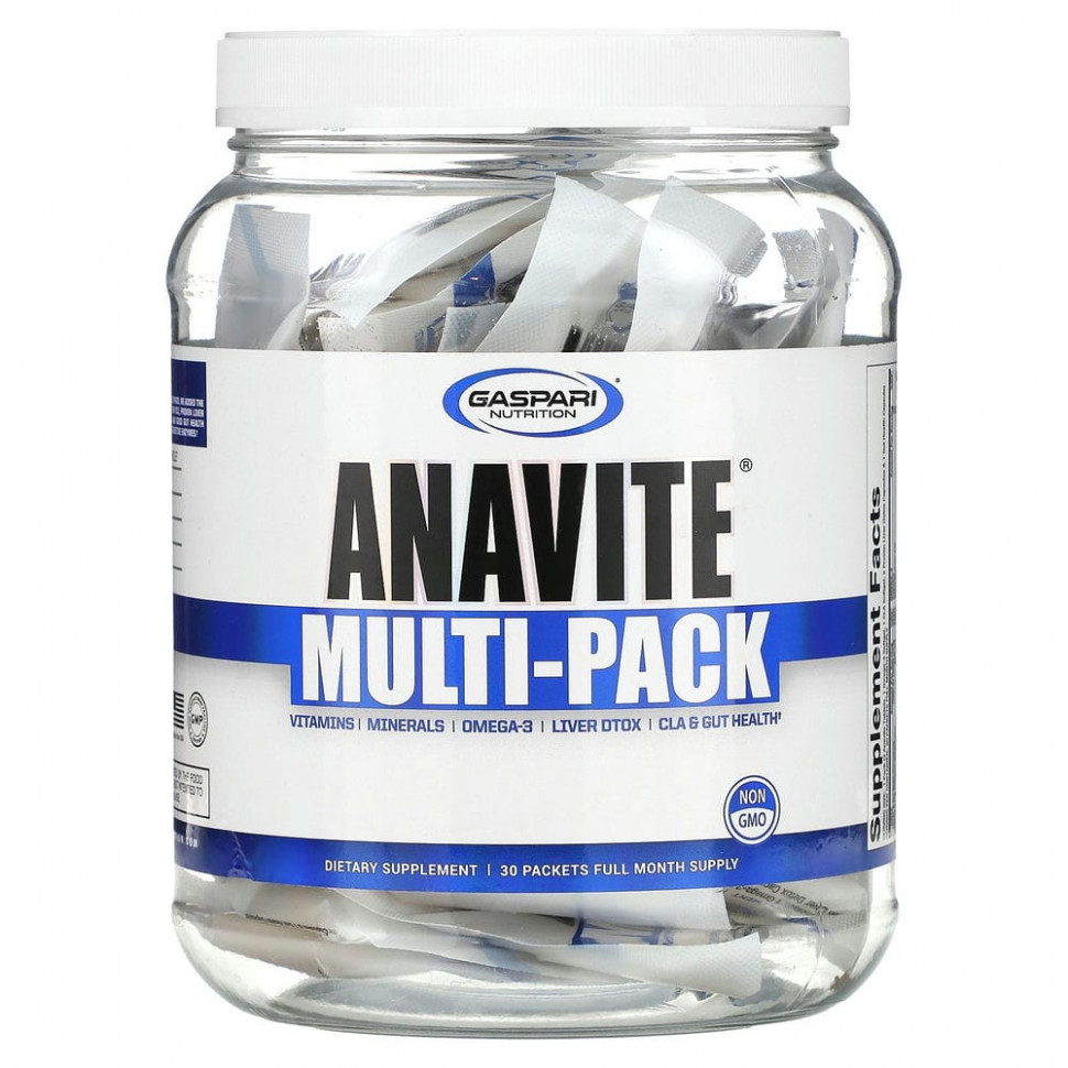  Gaspari Nutrition, Anavite Multi-Pack, 30     -     , -, 