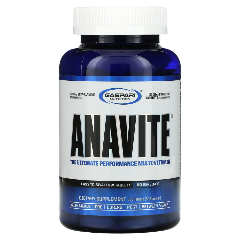  Gaspari Nutrition, ANAVITE,    , 180     -     , -, 