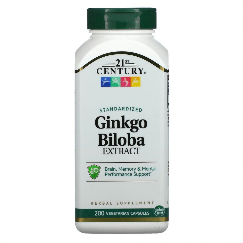  21st Century,  Ginkgo biloba, , 200      -     , -, 